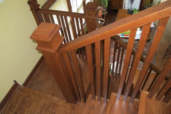 Custom Oak Stairs